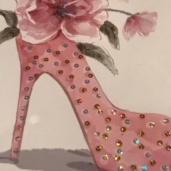 New “Dreams DON’T WORK UNLESS YOU DO” 5 Pcs Wall Art: Purse, Heel, Sweet, Beauty - Picture 11 of 16